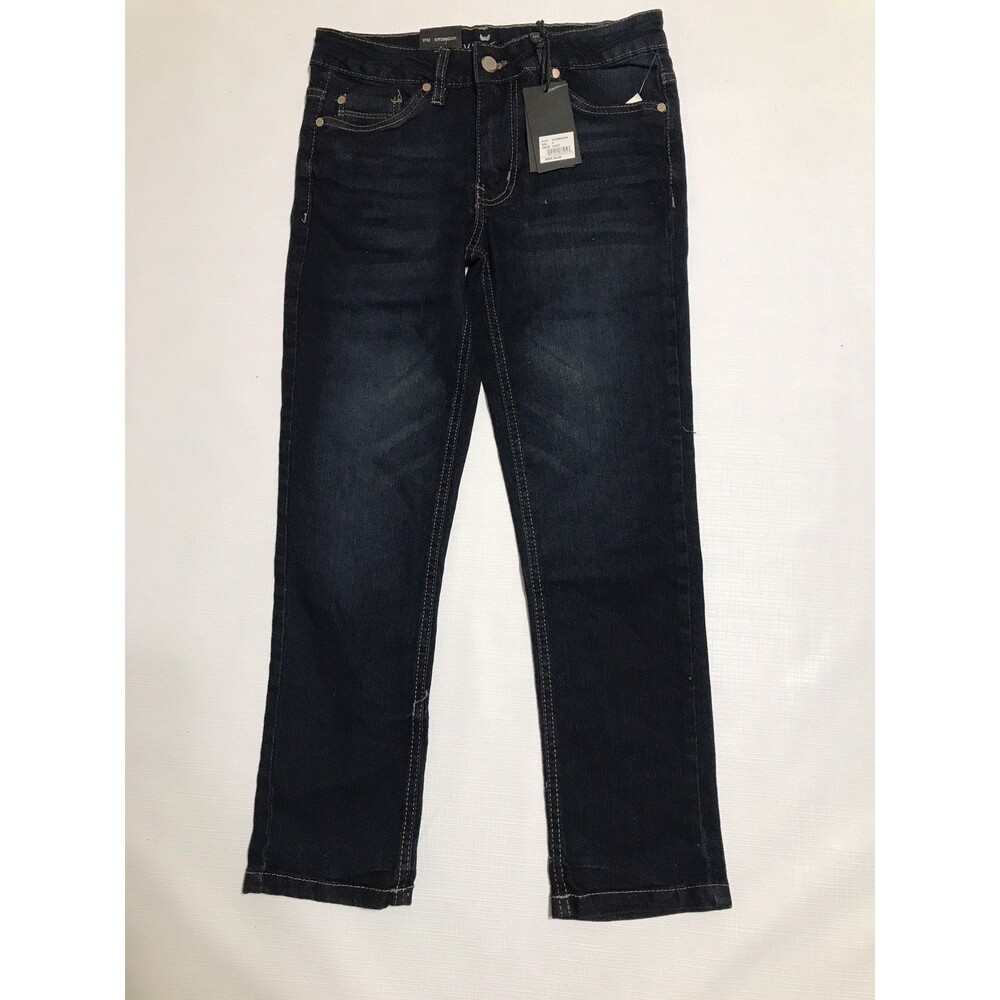 Steve's Jeans Women's Straight Skinny Leg Stretch Blue Jeans Size 8 NWT